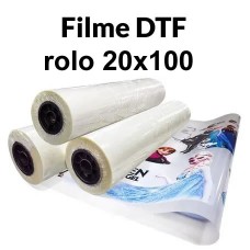 Filme DTF 20cm largura por 100 metros