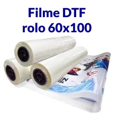 Filme DTF 60cm largura por 100 metros